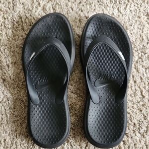 Nike Black Flip Flops Women's 8